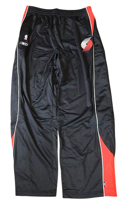 Portland Trail Blazers Reebok Team Issued Warm Up Pants Black 3XL Tall