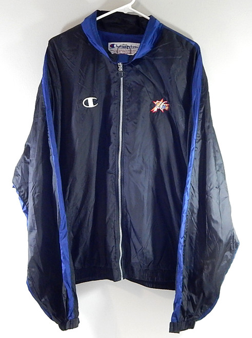Philadelphia 76'ers Champion Team Issued Vintage Warm Up Jacket Windbreaker L