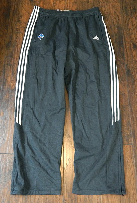 New Orleans Hornets Adidas Team Issued Warm Up Pants Sweatpants Gray 3XL +2"