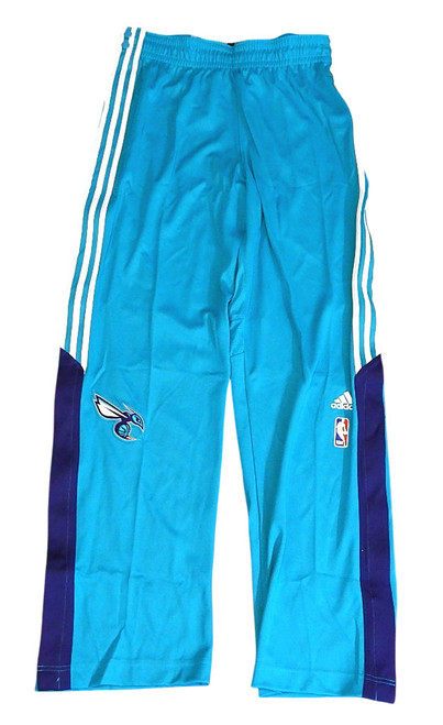 Charlotte Hornets Adidas Team Issued OC Warm Up Pants Teal White 3XL +2"