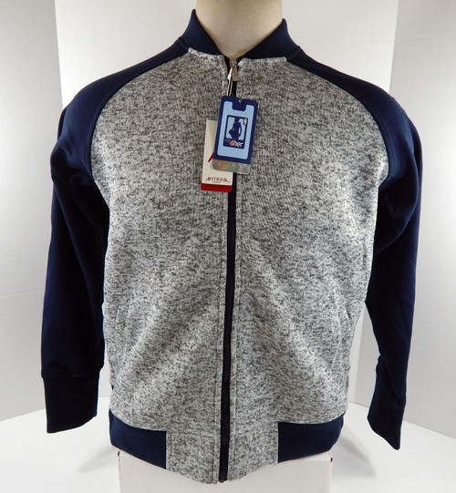 2016-17 Ladies Detroit Pistons Grey Zip Up Jacket Vistor Antigua NWT XL 30S