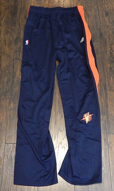 Golden State Warriors Adidas 3 Stripe Team Issued Warm Up Pants Navy Large Tall