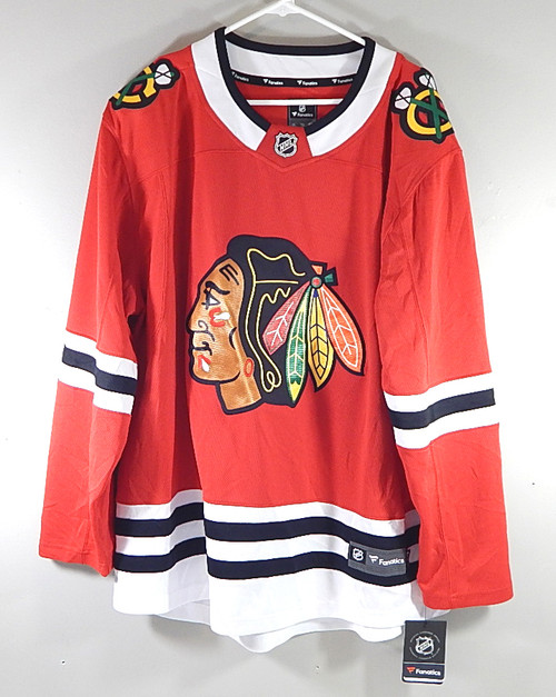 Chicago Blackhawks Home Fanatics Official NHL Replica Hockey Jersey New Size XL