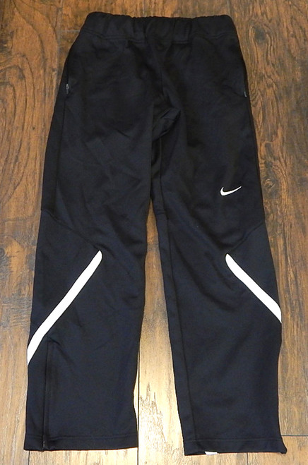 NBA Team Issued Nike Dri-Fit Warm Up Pants Black White New Size Small
