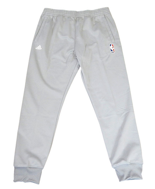 NBA Adidas Team Issued Warm Up Pants Sweatpants Gray Size XL New