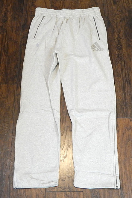 NBA Adidas Team Issued Warm Up Pants Sweatpants Heather Gray New Size 58 2XL
