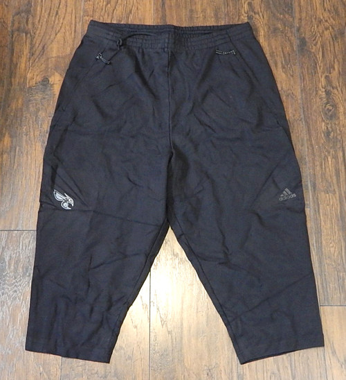 Charlotte Hornets Adidas Warm Up Capri Pants Team Issued Black Size XL2