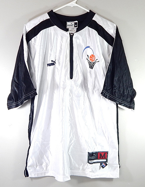 Cleveland Cavs Cavaliers Puma Team Issued Warm Up Shooting Shirt White 2XL