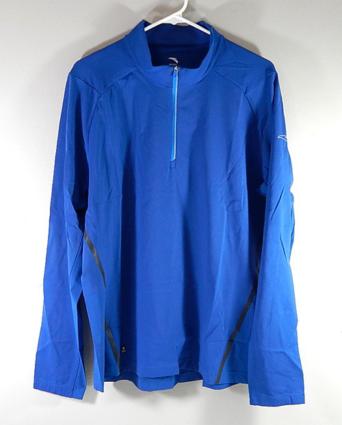 Anta Running Half Zip Long Sleeve Shirt Size 3XL Titanium Blue New 552210528-3