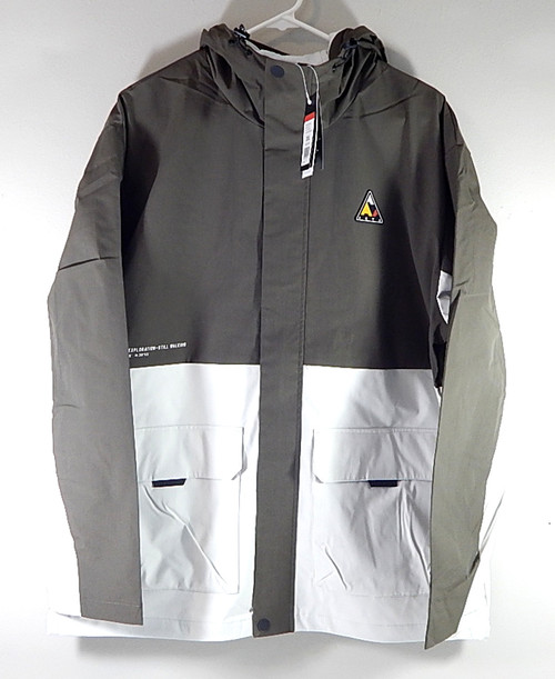 Anta Woven Track Top Athletic Jacket Size 3XL Catsup Green Cool Breeze Grey New