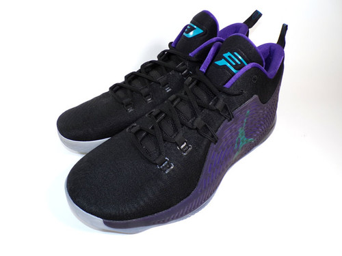 2016 Hornets Team Issue Nike Jordan CP3.X Concord Black/Tropical Teal PROMO Shoe
