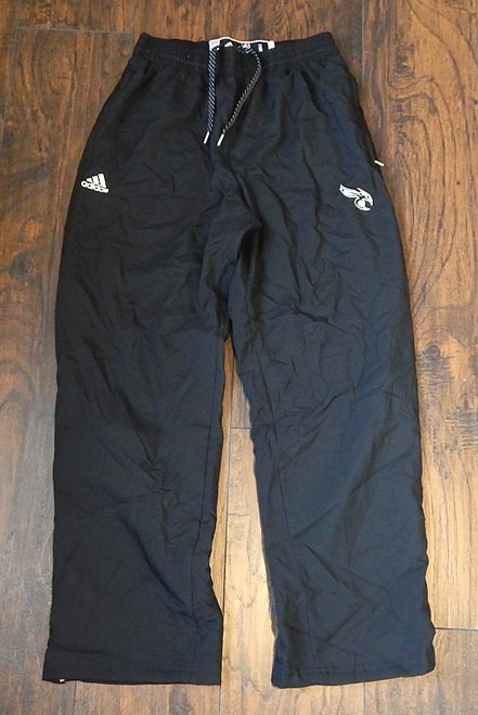 Charlotte Hornets Adidas Team Issued Warm Up Pants Black Medium New