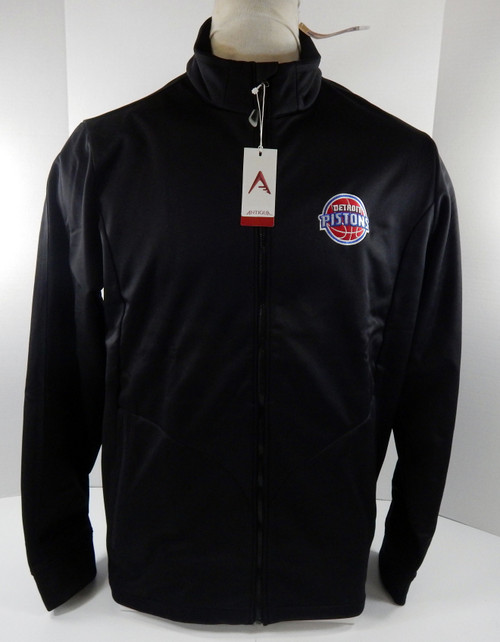 2015-16 Mens Detroit Pistons Authentic Black Golf Jacket Anitgua NWT L 95S