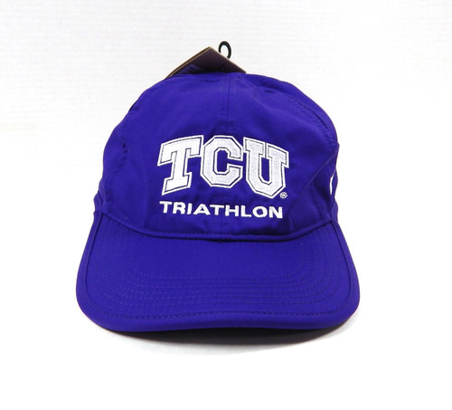 Unisex TCU Horned Frogs Triathalon Featherlight Purple DRIFIT Hat Nike