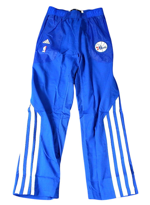 Philadelphia 76'ers Adidas NBA Team Issued Warm Up Pants 4XL +2" Blue New