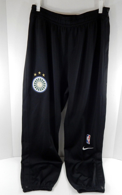 2023-24 Detroit Pistons Game Issued Black Warm Up Pants Bad Boys 71-010 XL 85S