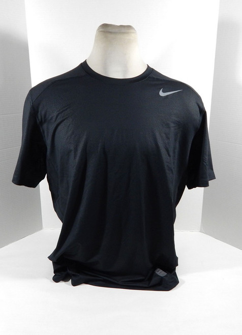 Mens TCU Horned Frogs Team Issued DRIFIT Pro Combat Black Shirt Nike 2XL