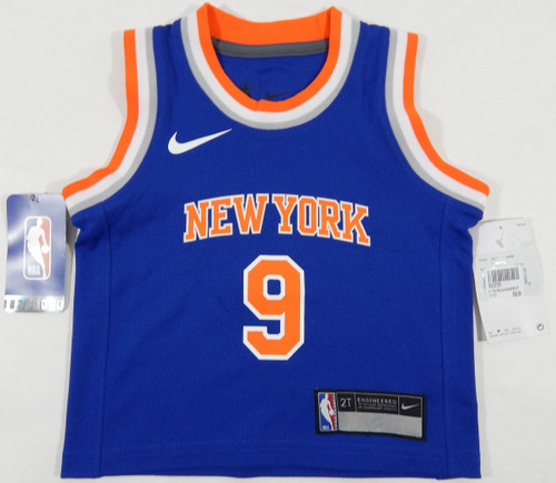 2022 Toddlers NY Knicks RJ Barrett #9 Rep Icon Swingman Blue Jersey Nike 2T
