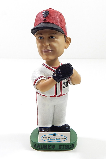 Andrew Sisco Lansing Lugnuts SGA Minor League Baseball Bobblehead Figure