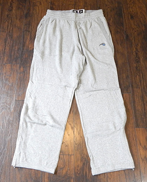 Orlando Magic Logo Adidas Warm Up Sweatpants 4XL +2" Light Heather Gray New