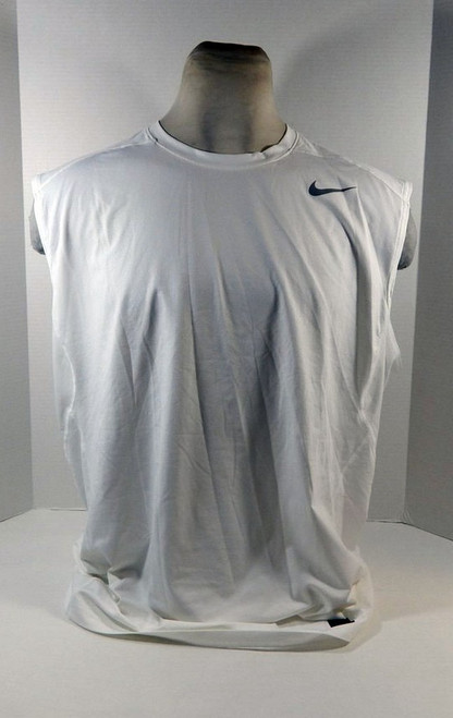 Mens TCU Horned Frogs Team Issued Pro DRIFIT Fitted White Shirt Nike 3XL