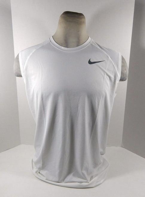 Mens TCU Horned Frogs Team Issued DRIFIT Compression White Shirt Nike XL