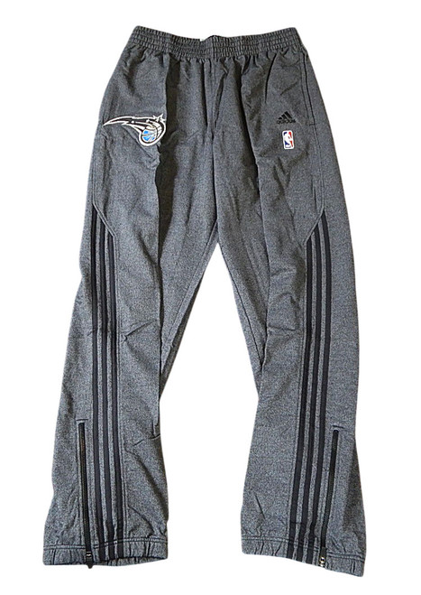 Orlando Magic Logo Adidas Warm Up Sweatpants XL +2" Dark Heather Gray New
