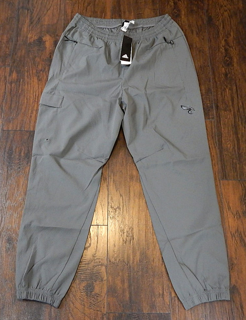 Charlotte Hornets Adidas Team Issued Warm Up Pants Gray Size XL2 New
