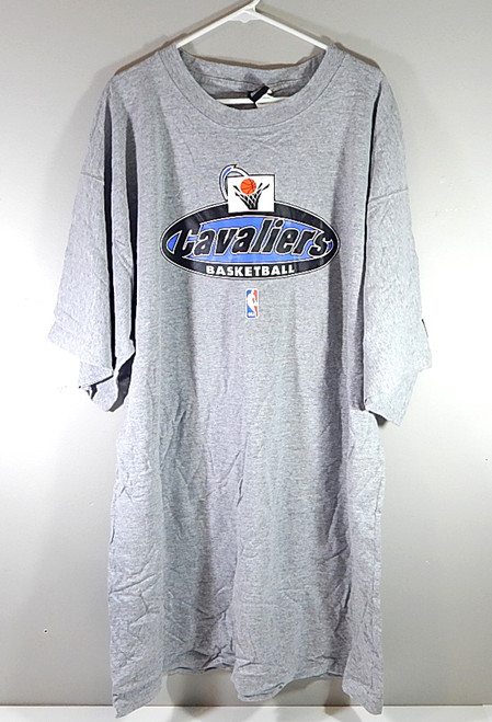 Cleveland Cavaliers Cavs Starter Warm Up Shirt Gray 3XL Tall New NOS