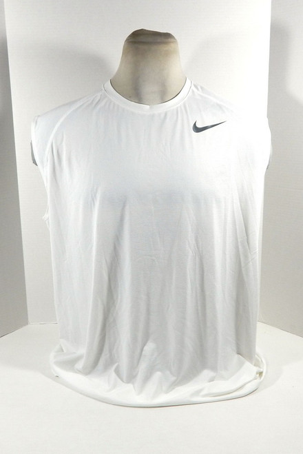 Mens TCU Horned Frogs Team Issued DRIFIT Pro Combat White Shirt Nike 3XL