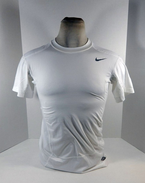 Mens TCU Horned Frogs Team Issued Pro Combat White Shirt Nike 2XL