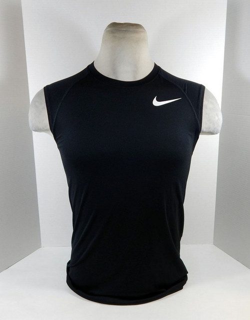 Mens TCU Horned Frogs Team Issued DRIFIT Black Shirt Nike M