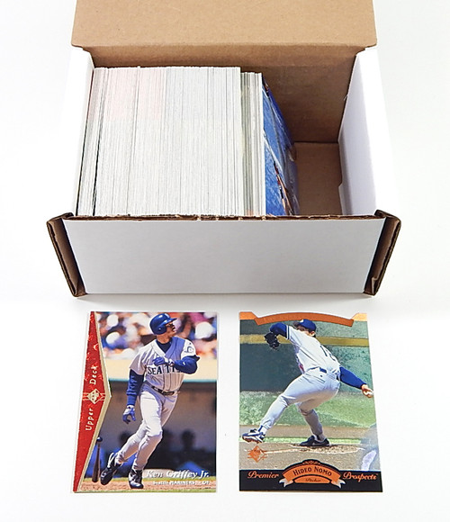 1995 SP Baseball Complete Set (#1-207) Griffey Jr. Nomo (Cards Bricked)