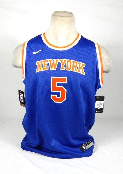 2022-23 Youth NY Knicks Immanuel Quickley #5 Swingman Blue Jersey Nike XL 802093