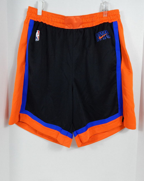 2022-23 Mens New York Knicks Swingman City Edition Black Shorts Nike 42