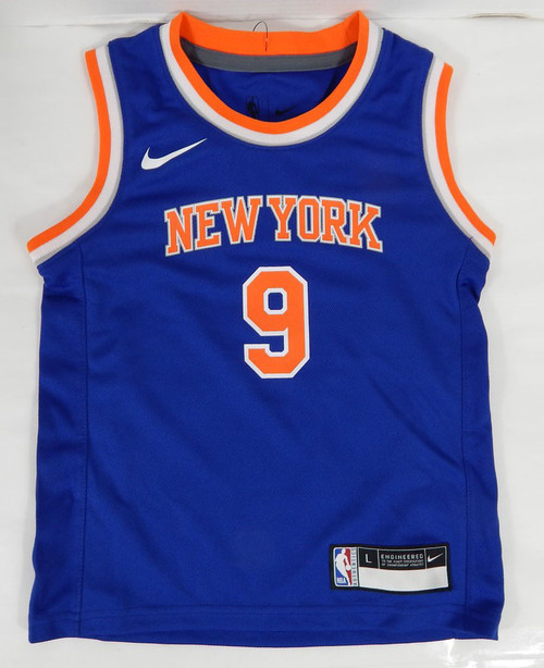 Lot of (2) 2017-22 Toddler New York Knicks RJ Barrett #9 Blue Jerseys Nike M-L