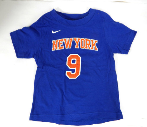 2021-22 Infant New York Knicks RJ Barrett #9 N&N Jersey Blue Shirt Nike 24M