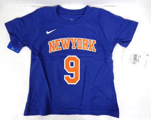 2022-23 Toddlers New York Knicks RJ Barrett #9 N&N Jersey Blue Shirt Nike 3T