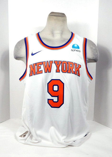 2022-23 Mens New York Knicks RJ Barrett #9 Swingman White Jersey Nike 56