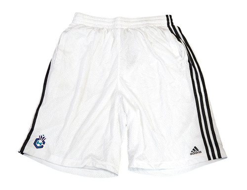 Charlotte Hornets Adidas Basketball Shorts White Black Size XLT New