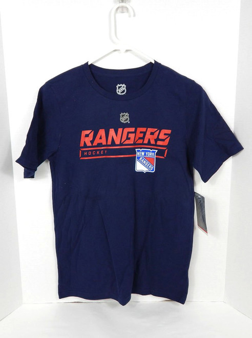 2019 Youth New York Rangers Primary 1920 Navy S/S Shirt NHL L