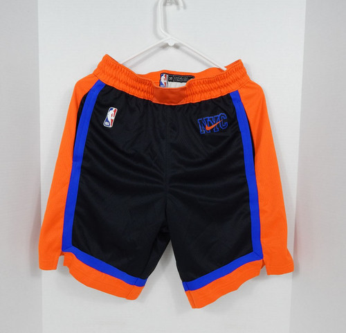 2022-23 Mens New York Knicks Swingman City Edition Black Shorts Nike 30