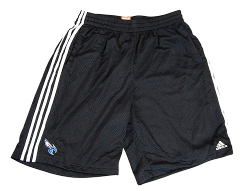 Charlotte Hornets Adidas Basketball Shorts Black White Size XLT New