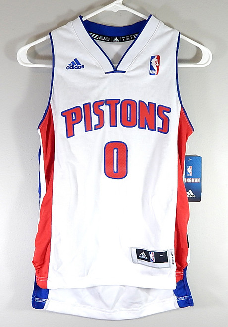 Detroit Pistons Andre Drummond #0 Adidas Swingman Basketball Jersey Youth M