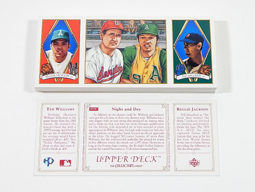 Lot of (26) 1993 Upper Deck All-Time Heroes Preview Ted Williams Jackson #HOB3