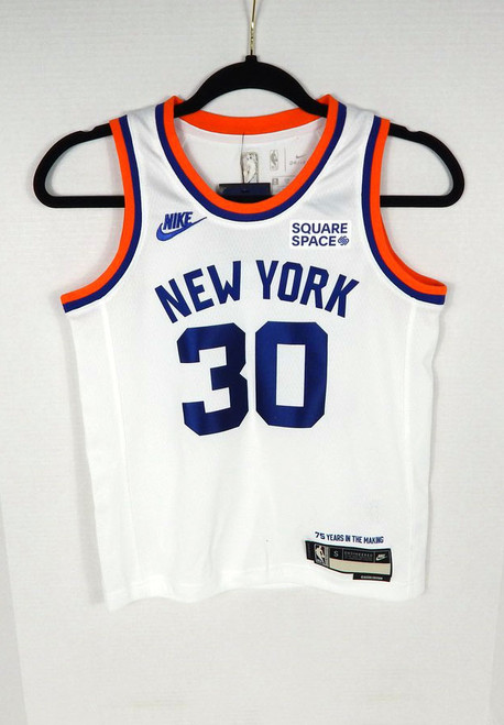 2021-22 Youth New York Knicks Julius Randle #30 Swingman Wht Jersey Nike Size S