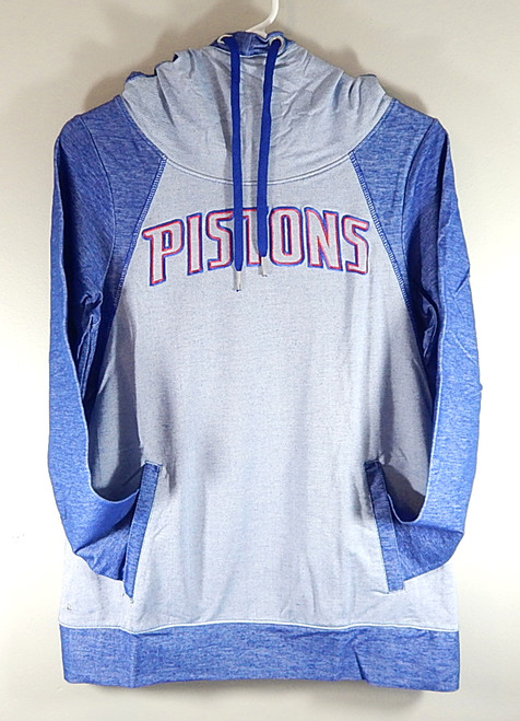 Detroit Pistons Brave NBA For Her Antigua Hoodie Sweatshirt Ladies XL Royal New