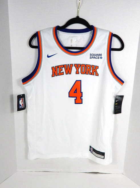 2019-20 Youth New York Knicks Derrick Rose #4 Swingman White Jersey Nike L