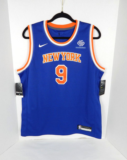 2019-20 Youth New York Knicks RJ Barrett #9 Swingman Blue Jersey Nike XL