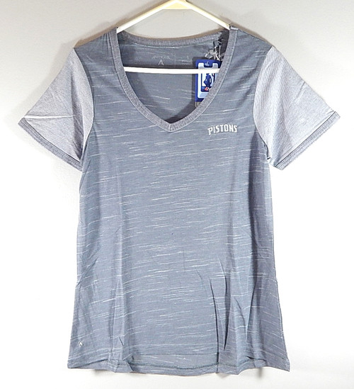 Detroit Pistons Rival NBA For Her Antigua Ladies Shirt Size XL Steel Gray New